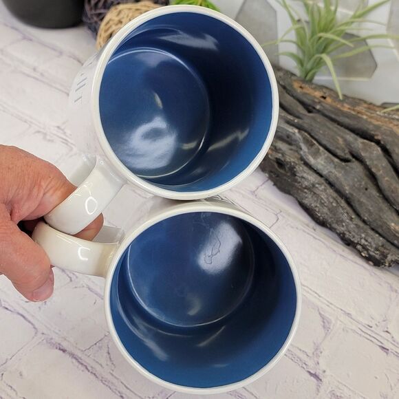 MR. & MRS. RIGHT Ceramic Coffee Mugs - Picture 3 of 9